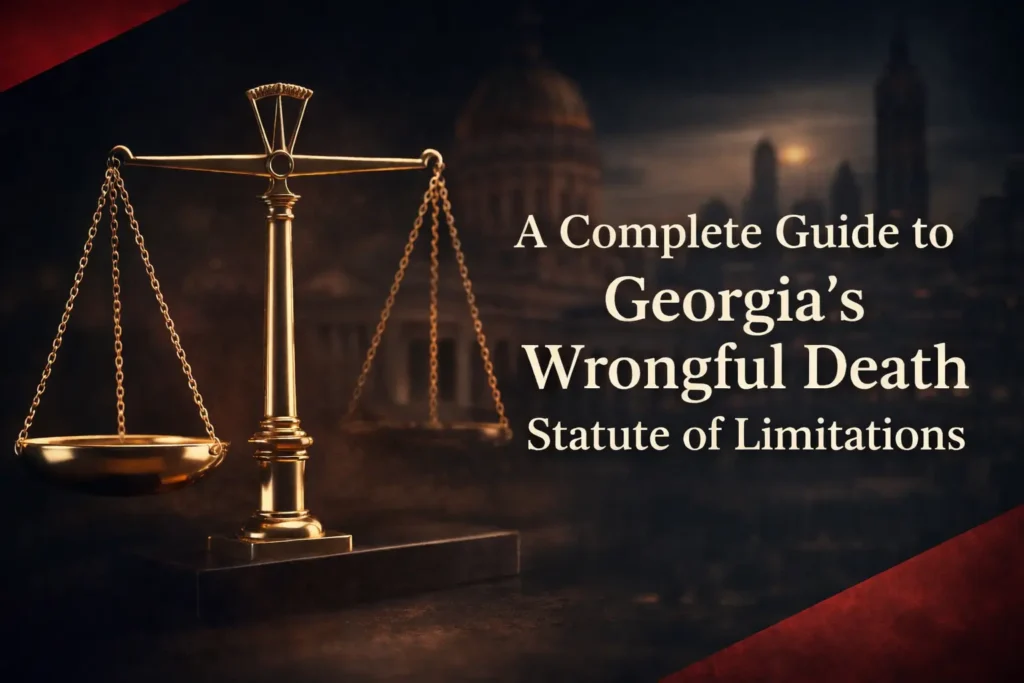 Guide to Georgia wrongful death statue of limitations
