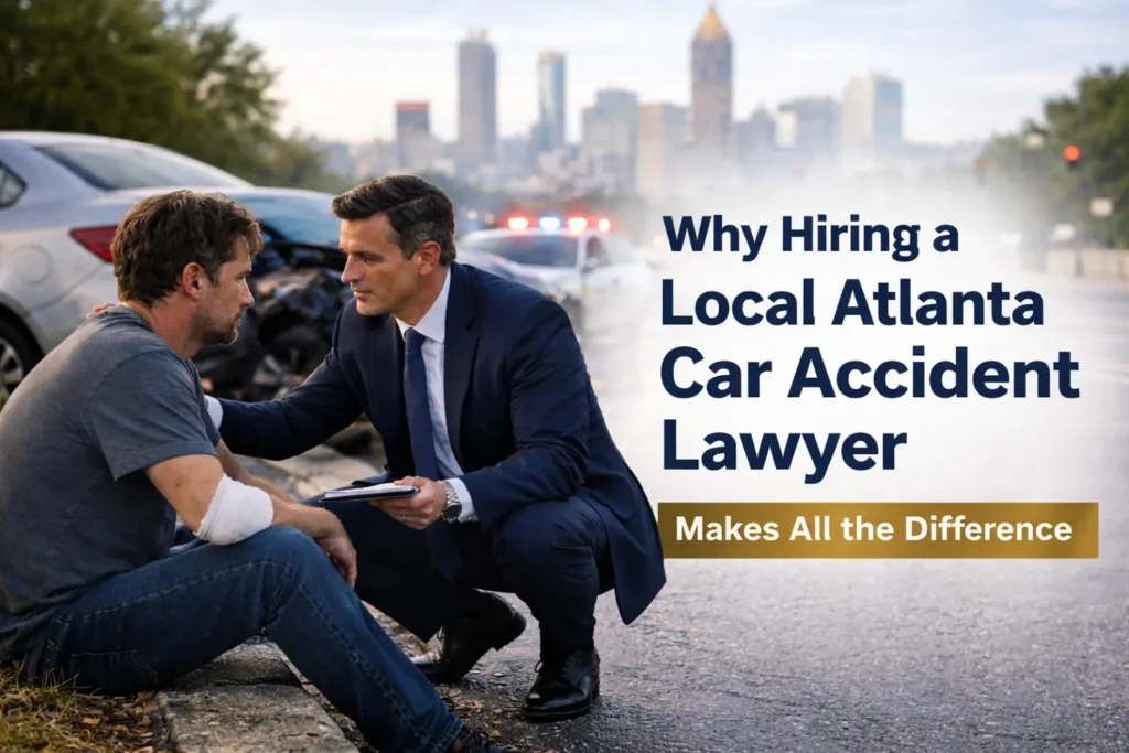 Hiring a local atlanta car accident lawyer have a good impact to get a compensation