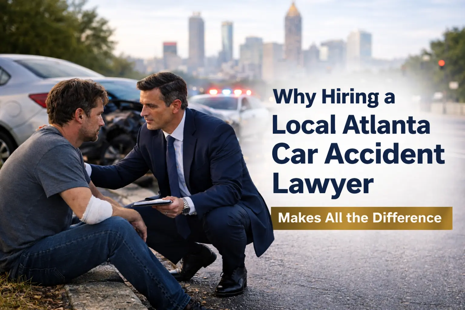 Hiring a local atlanta car accident lawyer have a good impact to get a compensation