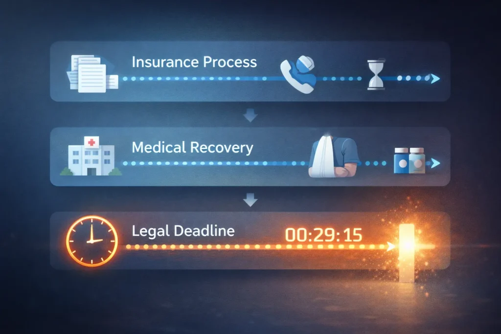 insurance process medical recovery legal deadline timeline personal injury claim georgia