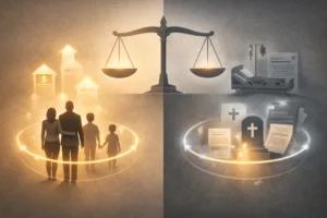 Difference between wrongful death claim and estate claim showing family compensation and medical expenses in Georgia